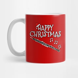 Christmas Oboe Oboist Musician Santa Hat Xmas 2022 Mug